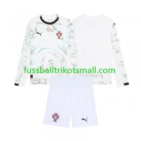 Fußballtrikots Portugal Kinder 2025 Langarm Auswärts-trikot kaufen
